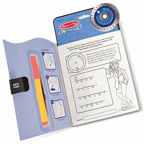 Раскраска с заданиями и волшебным фломастером «Прояви цвета» (Melissa&Doug, 5248_md)